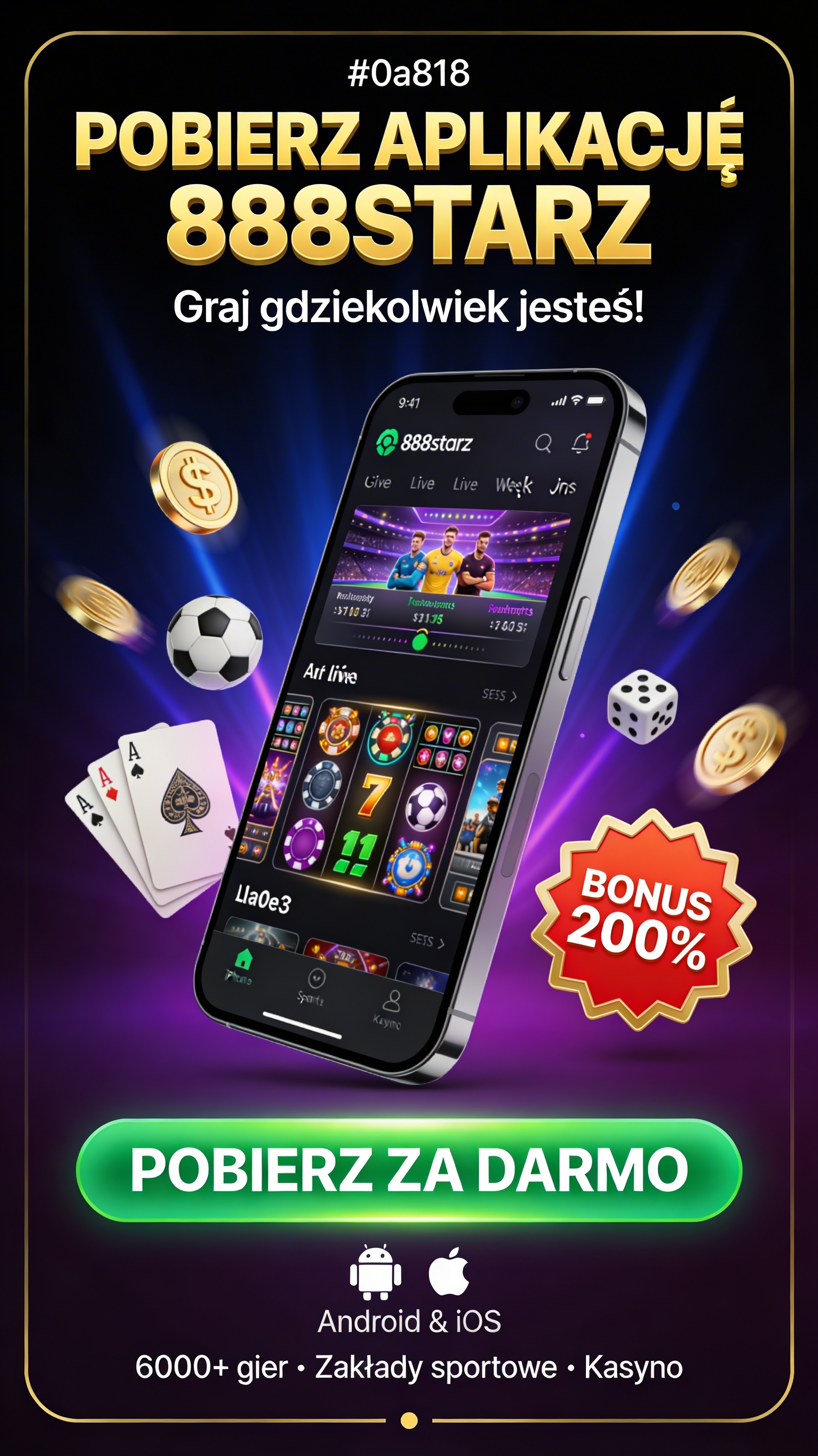 Aplikacja mobilna 888starz